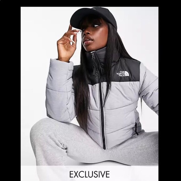 The North Face Jackets & Blazers - NWOT The North Face Saikuru cropped jacket in gray - Exclusive to ASOS